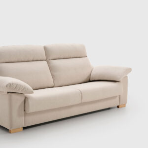 Sofá Cama Cool 3 Plazas | Mimma Gallery Sofá cama de 3 plazas modelo Cool de Mimma Gallery tapizado en tejido Coast C/01 beige de 215 cm.
