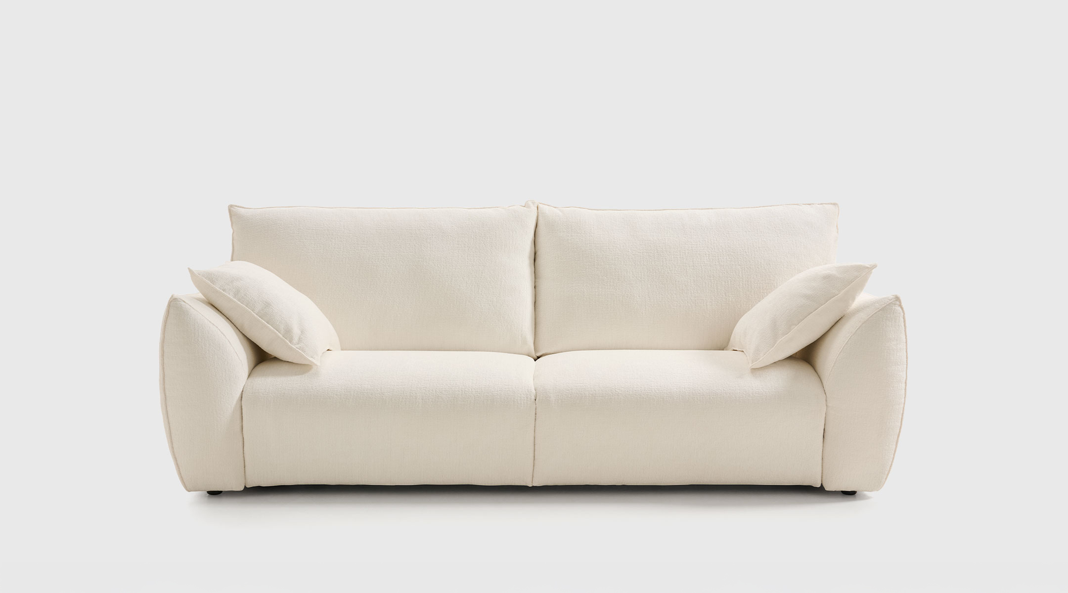 Sofá Cama Matisse | Tacto y Confort Premium | Mimma Gallery Sofá cama de gran formato modelo Matisse de Mimma Gallery tapizado en tela Wonder C/200 de 234 cm con diseño moderno.