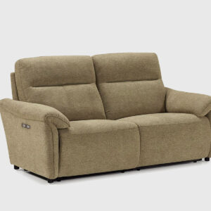 sofa-rio-3-plz-micro-verde Sofá Rio verde · relax eléctrico pared cero y cabezales motorizados