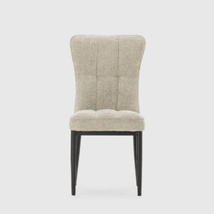 silla-minimalista-polipropileno-onix-mimma-gallery Silla minimalista Onix de Mimma Gallery con respaldo de polipropileno y asiento tapizado.
